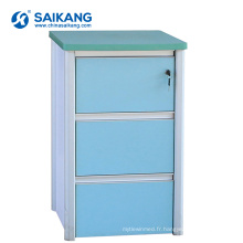 Cabinet en plastique de chevet d&#39;entreposage de casiers d&#39;ABS de SKS021 avec différentes couleurs